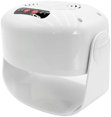 Nail Dryer for Regular Polish, Rotating Regular Polish Nail Dryer Fan with Hot and Cool Air, Professional Air Nail Fan for Salon and Home Use