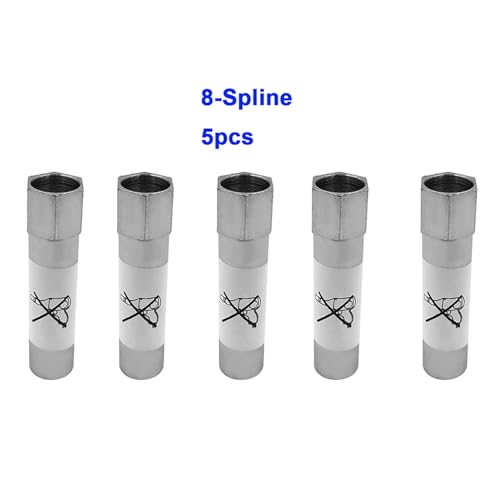 3 Pcs 8-Spline Lug Nut Key Lock Tool 65100 for Cars 13/16'' Hex, Wheel Lock Key Replacement for Spline Lug Nuts - color: 3Pcs