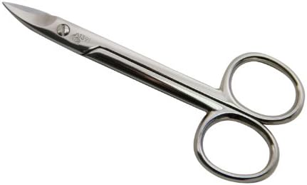 Erbe Large Heavy Duty Nail Scissors - German Toe Nail Cutter by Solingen, Germany - Premium Stainless Steel Toenail Scissors for Men - Durable, Precise, and Perfect for Tough Nails