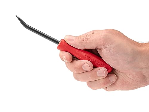 TEKTON 1/4 Inch x 6-1/2 Inch 30-Degree Mini Pry Bar | LRD84100 | Made in USA - size: 1/4 Inch 30-Degree