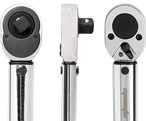 EPAuto 1/4-Inch Drive Click Torque Wrench, 20-200 In.-lb./ 2.26~22.6 Nm | 1/4-Inch (20-200 in.-lb. / 2.26 ~ 22.6 Nm) - size: 1/4 Inch Drive (20-200 in.-lb.)