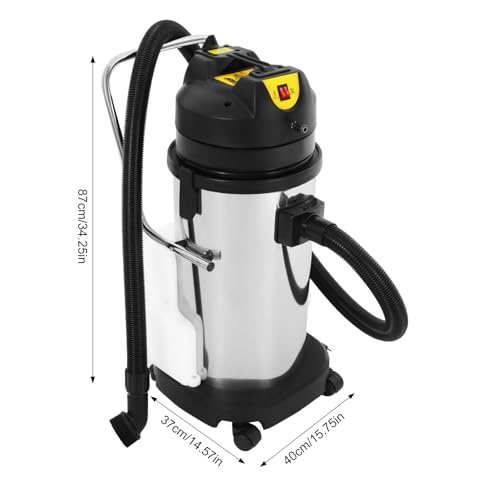 40L/11Gal Commercial Carpet Cleaner, 1049W 110V 3 in 1 Multi-Purpose Wet Dry Vacuum Cleaner Portable Carpet Cleaning Machine w/Circulating Air Cooling Systems for Carpet and Hard Floor (Two Packages) - size: 40L/11Gal