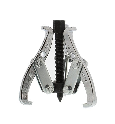 3-Jaw Gear Puller 4-Piece Set – 3”, 4”, 6”, 8" – Removal Tool Kit for Slide Gears, Pulley, and Flywheel - size: 4-pieces (3", 4", 6", 8")