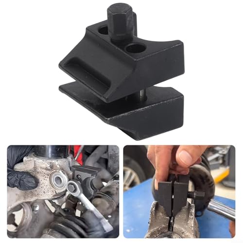 Ball Joint Separator Tool High Carbon Steel Tie Rod End Remover Pitman Arm Puller for Front End for service Kit Fit Black(A) - size: A