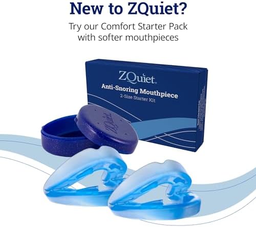 ZQuiet, Anti-Snoring Mouthpiece, Firm Size #2, Strong & Durable Mouthguard, Ideal for Those Prone to Teeth Grinding & Clenching, Made in USA, Size 2