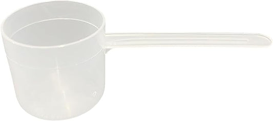 63 mL (63 CC | 2.13 Oz.) Long Handle Scoop for Measuring Coffee, Pet Food, Grains, Protein, Spices and Other Dry Goods (Pack of 100)