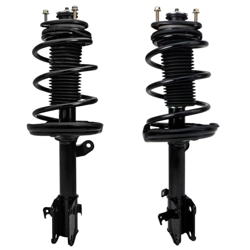 Detroit Axle - Front Struts Lower Control Arms for 2006-2014 | Honda Ridgeline, Quick Install Ready Struts Assembly Control Arms w/Ball Joint 2007 2008 2009 2010 2011 2012 2013 Replacement - size: 4CQ1201324/Big Kit