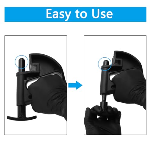 Universal Tire Bead Clamp Tools Drop Center Helper (2 Pack) | Rim Pry Solid Nylon Plastic No Scratches Built-in Spring for Most Vehicle Motorcycle Low Profile Tire - style: 2 Pack
