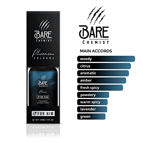 Heaven Pheromone Cologne for Men – Extra Strong Concentrated Formula – Long-Lasting Fresh Scent – 1.01 Fl Oz Spray