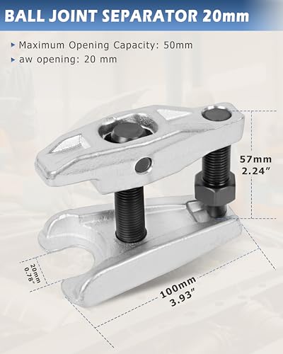 DAYUAN 3Pcs Ball Joint Separator Set Bundle with 5pcs Professional Front End Service Tool Kit