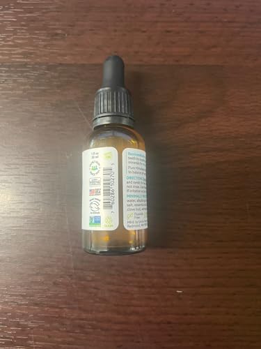 Uncle Harry's Natural & Fluoride-Free Remineralization Liquid for Tooth Enamel - Freshens Breath & Strengthens Teeth (1 oz Glass Dropper)