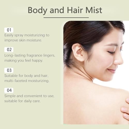 Vanilla Cream Puff Body Milk Mist, Scentnity Body/Hair Milk Mist, Sweet Milk Body Mist, Body Milk Mist Vanilla Creampuff, Vanilla Cream Puff Hair and Milk Mist, Vanilla Body Milk (200g, Straw+Vanilla)