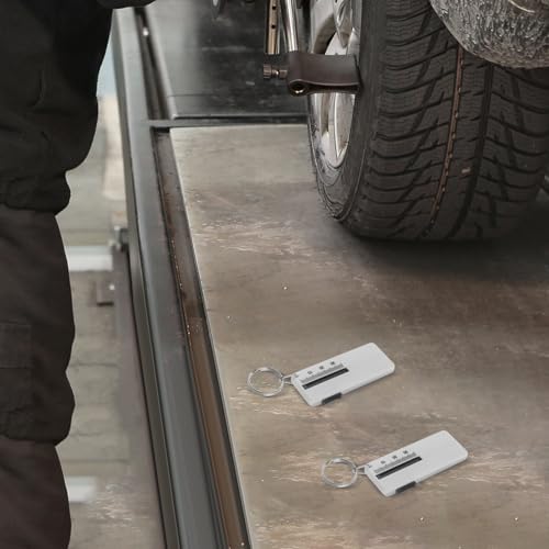 3pcs Tire Tread Depth Gauge Set Abs Material Precise Measurement Tool Easy to Use Automotive Tire Thread Gauge