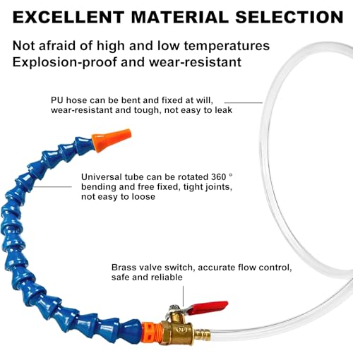 3L Transmission Fluid Pump, Gear Oil Pump, Oil Transfer Pump for ATF | Differential & Transfer Case Fluid Changes, Manual Fluid Extractor with 59" TPU Hose, Brass Ball Valve & Sealing Tape - size: Fluid Pump - 3L
