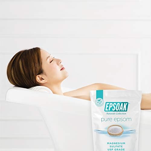 Epsoak Epsom Salt 4 lbs. USP Magnesium Sulfate (Qty. 2 x 2 lb. Bags)
