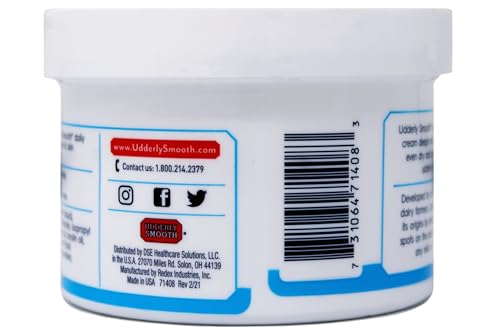 Udderly Smooth Foot Cream with Shea Butter 8 oz (Pack of 3)