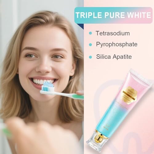 Niacinamide Whitening Toothpaste, Nicotinamide Dazzling White Toothpastes, Bright White Toothpaste, Fresh Breath Remove Tooth Stains (2)