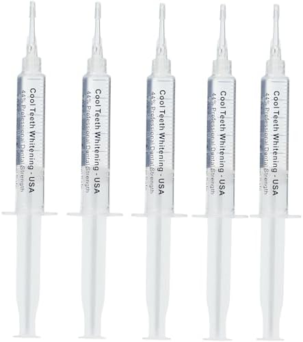 Teeth Whitening Gel Refill for Trays - Professional Strength 44% Carbamide Peroxide Formula - Fast & Effective Bleaching Solution for a Brighter Smile