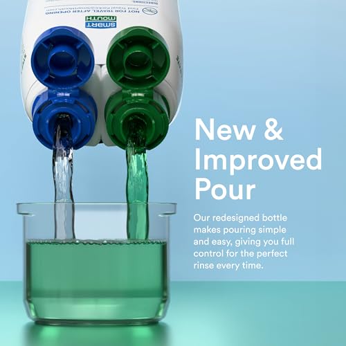 SmartMouth Original Activated Mouthwash & Single Packs, Travel Mouthwash, Fresh Mint