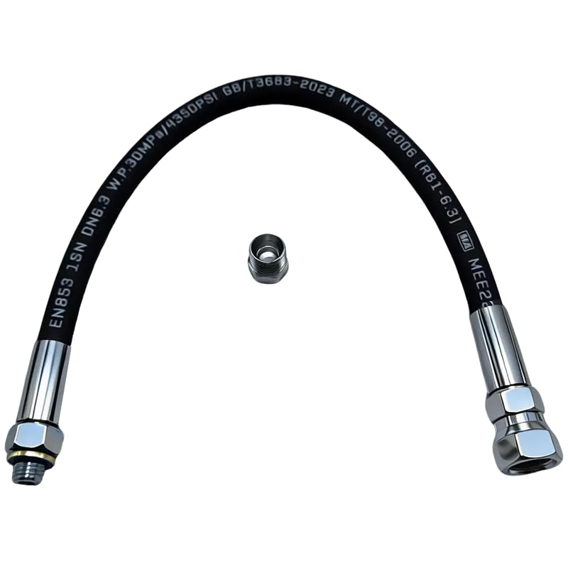 18-Inch Reusable Engine Oil Drain Hose 3/8 NPT,Replaces STAN1438 1723165SM 116-4924,fit NPT female threads 0.58“(About 15mm),Quick Oil Change Tool - size: ODH-18L-3/8 NPT