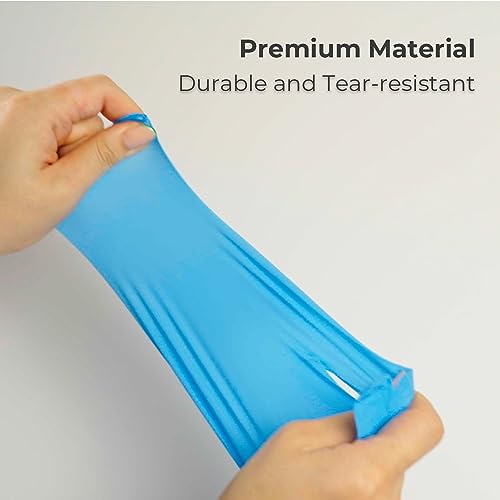 Karat [XL - 1,000 ct] Clear Vinyl Disposable Gloves, Powder-Free, Great Fit, Tear-Resistant for Multi-Purpose (FP-GV1009)