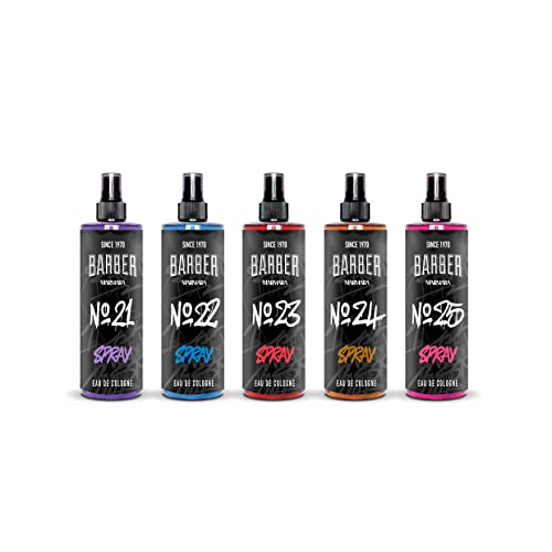 barber marmara Eau de Cologne Pump Spray Mens Graffiti After Shave Men's Fragrance Water Shaving Water Men Barber Men's Fragrances Body Spray Barbershop 400ml (400 ml, No22)