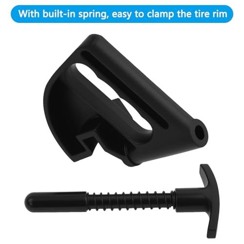 Universal Tire Bead Clamp Tools Drop Center Helper (2 Pack) | Rim Pry Solid Nylon Plastic No Scratches Built-in Spring for Most Vehicle Motorcycle Low Profile Tire - style: 2 Pack