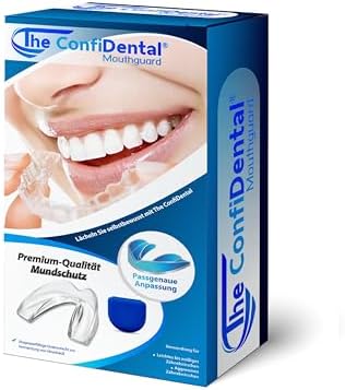 Pack of 3 Moldable Mouth Guard for Teeth Grinding Clenching Bruxism, Sport Athletic, Whitening Tray, Including 2 Regular and 1 Heavy Duty Guard (2 (LLL) Regular 1 (II) Heavy Duty)