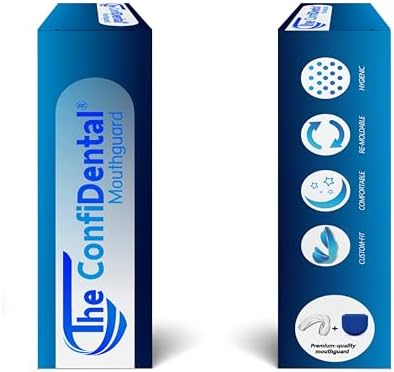 Pack of 3 Moldable Mouth Guard for Teeth Grinding Clenching Bruxism, Sport Athletic, Whitening Tray, Including 2 Regular and 1 Heavy Duty Guard (2 (LLL) Regular 1 (II) Heavy Duty)