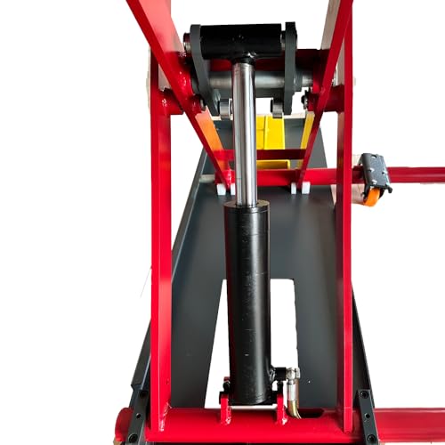 KATOOL Portable Mid Rise Car Lift 7000lbs Lifting Capacity Max. Lifting Height 39" (More Easy to Access) Adjustable Scissor Car Lift Scissor Quick Jack for Home Garage and Shop, 110V