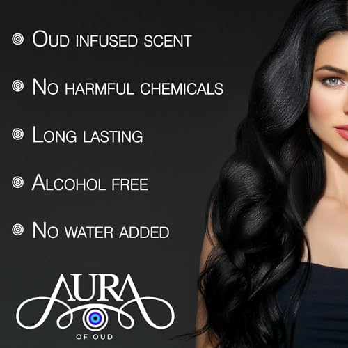 Hair Fragrance, Pure and Feminine Almas Scent, 100% Pure, Alcohol-Free Perfume for Women, Sandalwood and Vanilla Top Notes