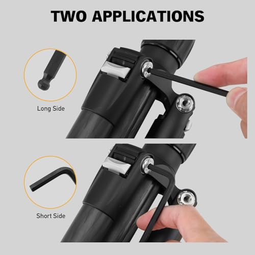 ELEAD 15-Piece SAE Hex Key Allen Wrench Set with Extension Bar, 3/64-3/8 Inch, Long Arm Ball End Design, Heat-Treated S2 Steel - style: 15PCS SAE