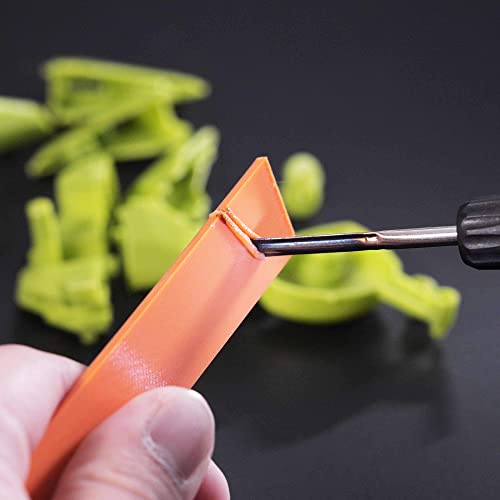 Iroda SolderPro 25LK Battery Soldering Iron Kit, Pro Grade 30W Type C USB Rechargeable Soldering Iron | 3200mAh Japanese Battery | LED Spotlight, With 3 Tips & Case