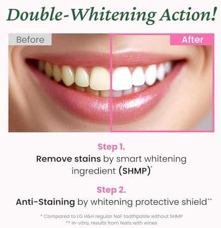EUTHYMOL Whitening Toothpaste (3.7fl oz) - Stain Removal in 2 Weeks, Long-Lasting Freshness for Sensitive Gum & Teeth. Bad Breath, Cavity Prevention. Recyclable Aluminum Tube
