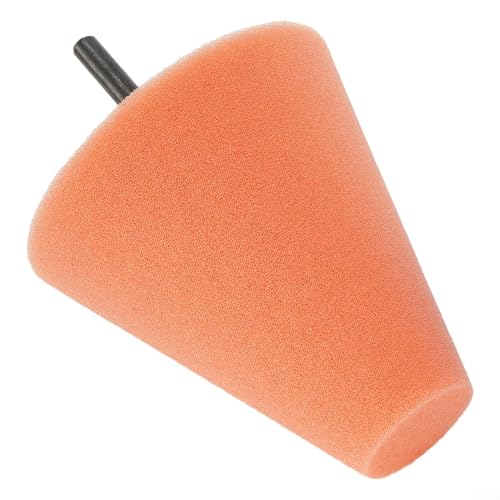 3X Foam Buffing Sponge Kit Cone Shape Polishers for Efficient Wheel Hub Cleaning