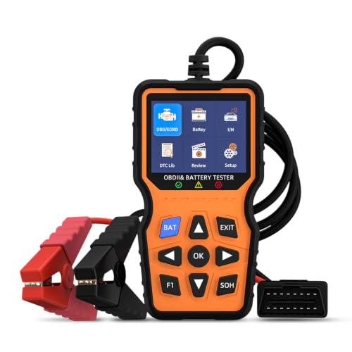 RDOVBIM OBD2 Car Diagnostic Tool for Hyundai Tucson Check Engine Fault Code Reader Bluetooth 5.1 Scanner, Full System ABS SRS TPMS Detector, Works with iOS & Android Devices