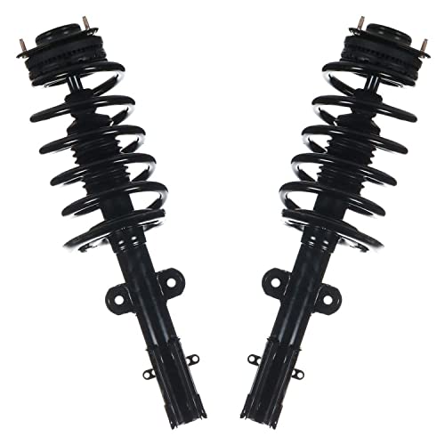 Detroit Axle - 4pc Front Struts Kit for 13-16 Chrysler Town & Country 12-18 | Dodge Grand Caravan 12-15 Ram C/V, Sway Bar End Links Struts & Coil Spring Assembly Replacement Suspension Struts Shocks - size: 4QS47174/ sway kit