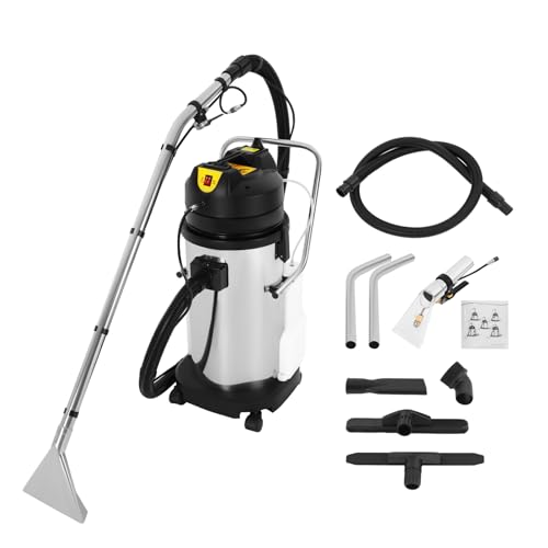 40L/11Gal Commercial Carpet Cleaner, 1049W 110V 3 in 1 Multi-Purpose Wet Dry Vacuum Cleaner Portable Carpet Cleaning Machine w/Circulating Air Cooling Systems for Carpet and Hard Floor (Two Packages) - size: 40L/11Gal