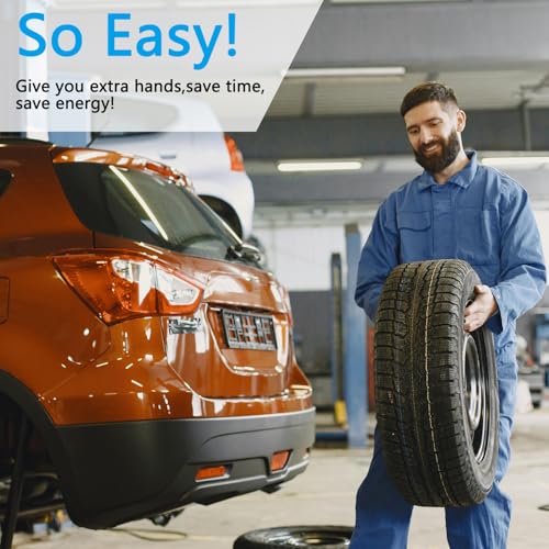 Universal Tire Bead Clamp Tools Drop Center Helper (4 Pack) | Rim Pry Solid Nylon Plastic No Scratches Built-in Spring for Most Vehicle Motorcycle Low Profile Tire - style: 4 Pack