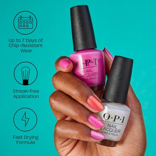 OPI Nail Lacquer Gift Sets | Opaque Crème Metallic Shimmer Nail Polish Value Pack| Wicked Limited Edition Holiday Collection