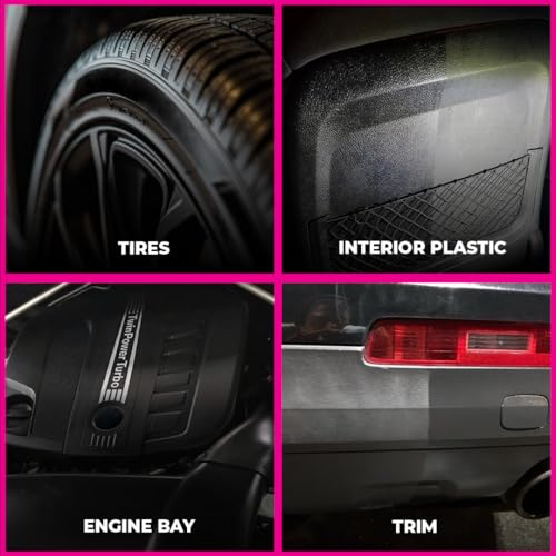 Legendary Gloss Dressing 16oz - Tire Shine Spray & Plastic Restorer – Water Based Tire Shine & Non-Greasy Interior/Exterior Detailing Spray - Trim, Rubber, Vinyl & Plastic Restorer for Cars - size: Gloss Dressing 16oz
