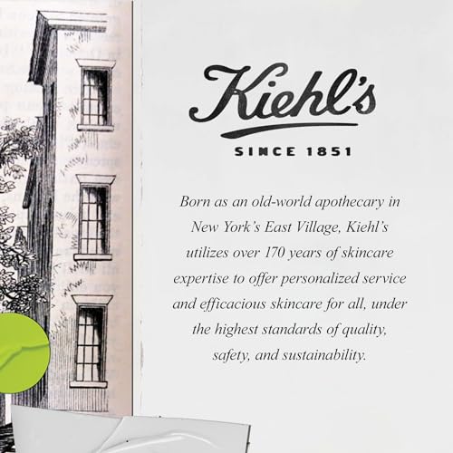 Kiehl's Rice and Wheat Volumizing Shampoo, Gentle Hair Shampoo for Thin or Flat Hair, Helps Boost Volume for Thicker Looking Hair, with Lightweight Proteins and Rice Brain Oil - 8.4 fl oz