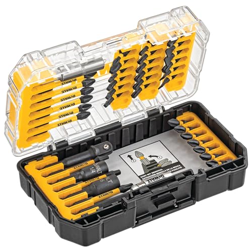 DEWALT Screwdriver Bit Set, 40 Pcs. Impact Ready, FlexTorq Impact Driver Bit Set with Storage Case (DWA2T40IR)
