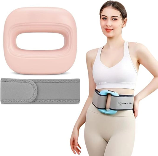 Deep Tissue Massage Gun Portable – Mini Massage Gun with Hands-Free Strap – Handheld Massager for Athletes, Travel, Full-Body Pain Relief – 5 Speed Levels and Quiet Percussion