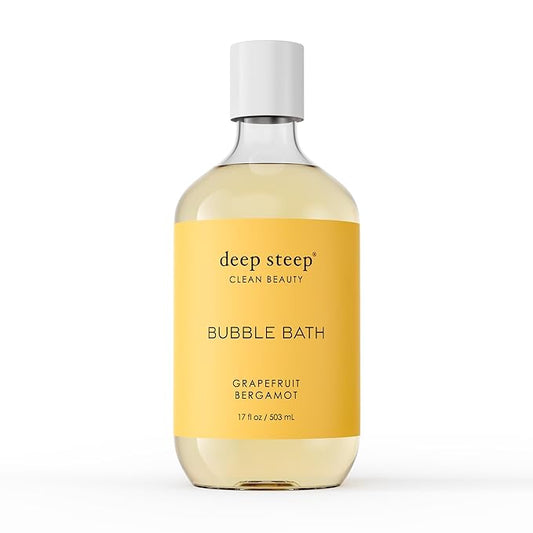 Deep Steep Bubble Bath, 17 oz (Grapefruit Bergamot)