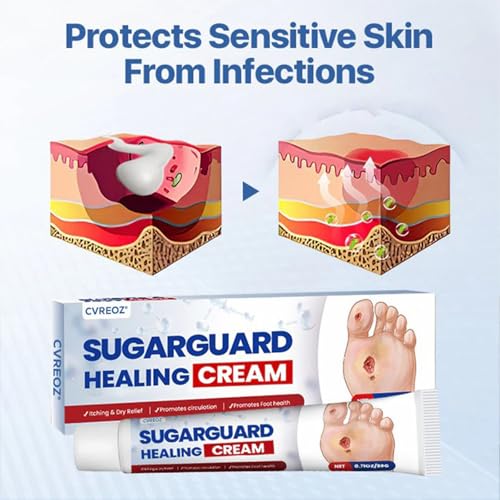 Sugar Guard Healing Cream,Healthy Feet Cream,Foot Care - Keep Feet Healthy (1)