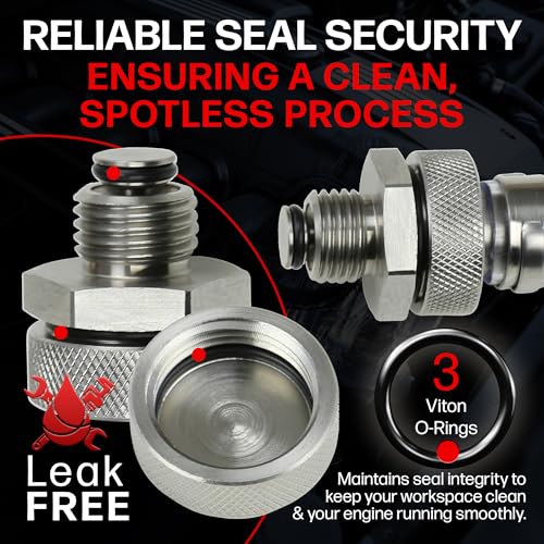 Votex - Made in USA - 1/2 X 20 Quick Easy Valve Oil Drain Plug fits Buick, Cadillac, Chevrolet, Chrysler, Dodge, Ford, GMC, Jeep, Oldsmobile, Plymouth, Pontiac - Stainless Steel- Part Number SMQDP004 - size: 1/2X20" Valve Drain Plug