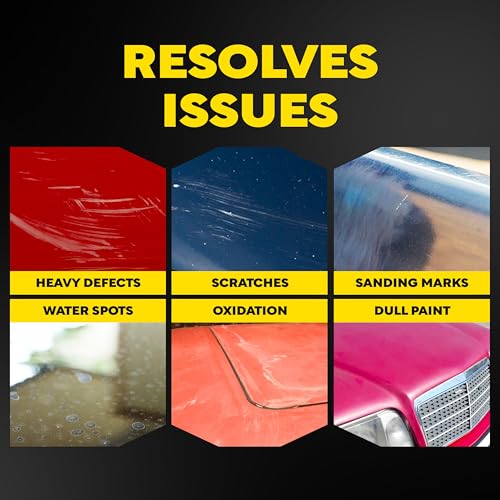 Meguiar's Professional 6" Compound Foam Pad, 2pk, 10/CV