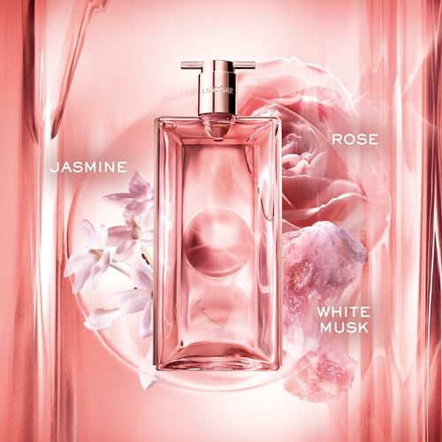 Lancôme Idôle Eau de Parfum - Long Lasting Fragrance with Notes of Bergamont, Jasmine & Vanilla - Fresh & Floral Women's Perfume - 3.4 Fl Oz Refill