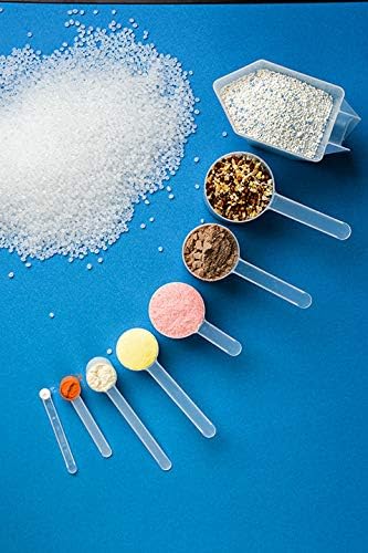 1 Teaspoon (1/3 Tablespoon | 5 mL) Long Handle Scoop for Measuring Coffee, Pet Food, Grains, Protein, Spices and Other Dry Goods (Pack of 10)